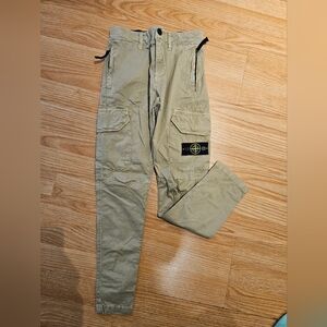 Stone Island Junior slim-cut cargo pants. Size 8